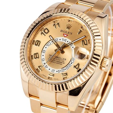 solar powered rolex watch|rolex gold sky dweller price.